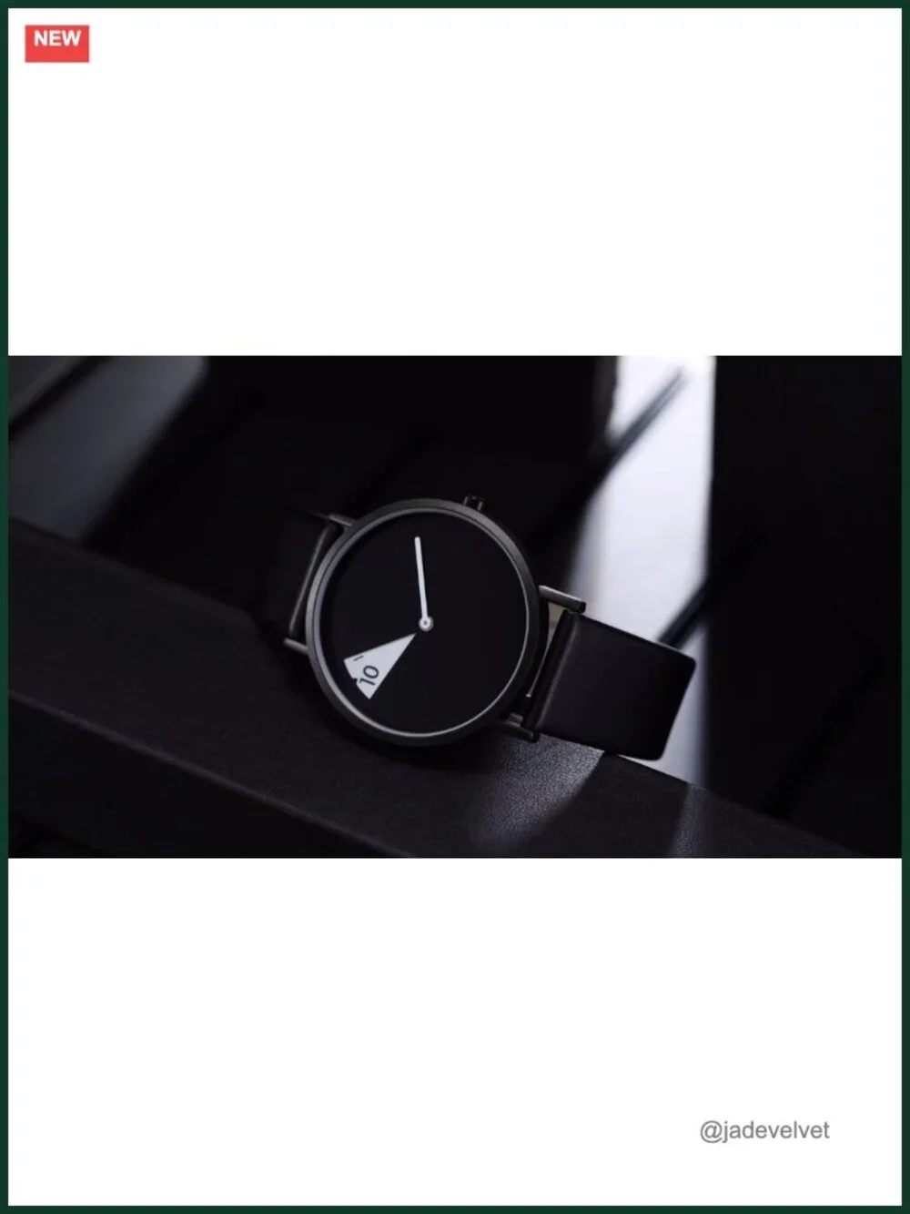 Ultra-Thin Leather Strap Minimalist Quartz Watch Japanese Movement